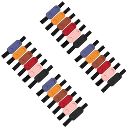 COHEALI 4sets 4sets Notebook Pen Holder Elastic Band Notebooks Journal Pen Sleeve Fountain Pen Sleeve Pen Storage Bags Pencil Holder for Notebook Pen Holder for Journal Pencil Pouch 6pcs*4