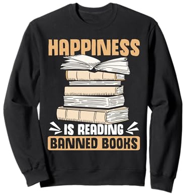 Un Amateur de Livres bannis lisant Un Livre Banni Puzzle Reader Sweatshirt
