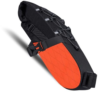 XAGMODSHN Idrorepellenti Borsa Da Coda Per Ciclismo Valigie Per Bagagli Strumento Stoccaggio Per Per Ingranaggi Da Ciclismo Borsa a Capacità Regolabile