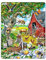 Larsen US39 Rahmenpuzzle für Kinder I Herumschwirrende Bienen & Imker I Puzzle ab 4 Jahre I Schönes Kinderpuzzle mit 53 Teilen I Spiel, Spaß & Lernen