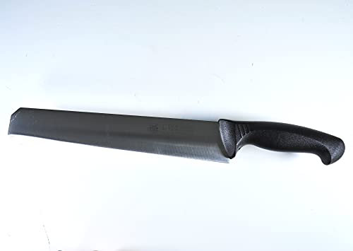 DE LUCA COLTELLERIA Coltello SALUMI in Acciaio Inox TEMPERATO Professionale Lunghezza CM.26