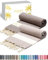 SOLTAKO XXL Strandtuch groß 100x200 Baumwolle Saunatuch Badetuch Hamamtuch Yoga Decke Pestemal Damen Herren Geschenkset extra groß leicht leicht, Cappuccino/Beige