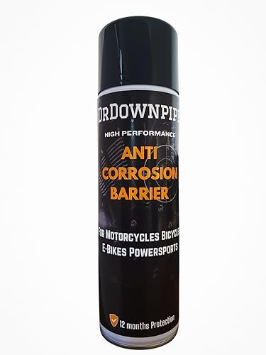 DRDOWNPIPE THE EXHAUST REMEDY Anti Corrosion Lubricant Aerosol 500ml Anti Corrosion for Motorcycles, E Bikes, Powersports and bicycles