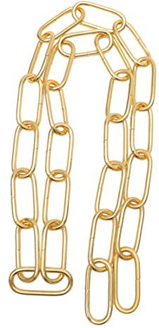 Hoement 1m Cadena De Hierro Para Lámpara Colgante Duradera Soporta Comercial Para Portones