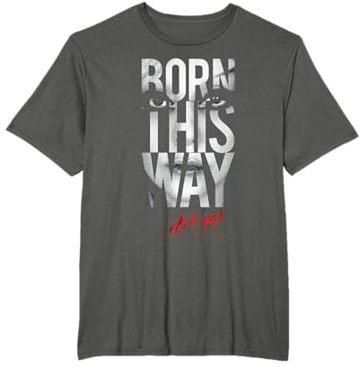 Lady Gaga Born This Way Text Music by Rock Off T-Shirt