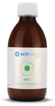 OPC | 25 Tagesdosen à 200 mg | Traubenkernextrakt | Vegan | 250 ml | Hochdosiert & laborgeprüft | Liposomal | Glutenfrei | Made in Germany