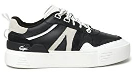 Lacoste Damen 44sfa0112 Kurze Sneaker, Blk Wht, 39 EU
