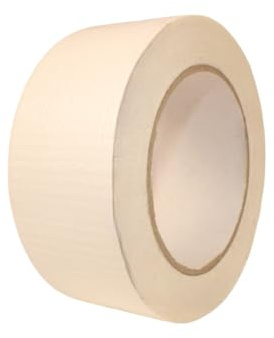 Universell vit vävtejp 48mm x 50m, vattentät