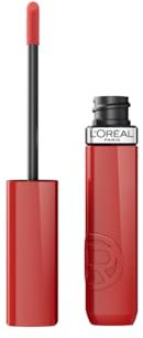 L'Oréal Paris - Laque à Lèvres Liquide Effet Vinyle - Couleur Intense & Fini Brillant - 16h* de Brillance Laquée Inarrêtable - Sans Transfert - Infaillible Laque Resistance - Teinte : Worth It Medium