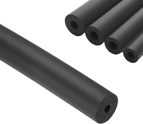 Aislante para Tuberías de 6-110 mm Diámetro, Espesor:9/15/20mm, Tubo de Aislamiento Espuma, Manguera Aislante para Tubos Exterior, Cubiertas de Tuberías(16mm ID x 15mm THK x 180cm)