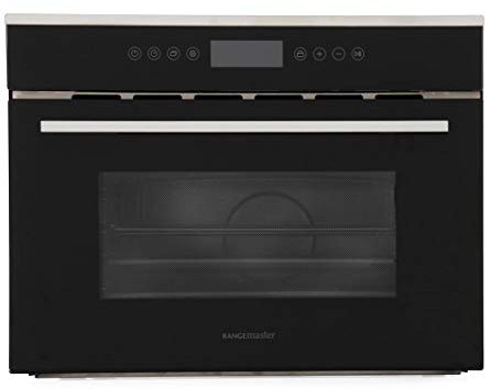 Rangemaster RMB45SCBL/SS Built In Compact Steam Oven - Black