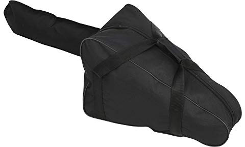 Sac de Rangement Imperméable en Tissu Oxford pour Tronçonneuse Portable Noir pour Jardinage et Travaux Forestiers