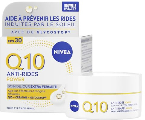 NIVEA Q10 Anti-Rides Power - Soin de Jour Visage SPF30-50 ml
