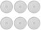 6 PCS French Press Replacement Filter Screen, Coffee Press Filter Mesh, Reusable Stainless Steel Mesh Filters, for 1L / 34 Oz / 8 Cups French Press Coffee Makers