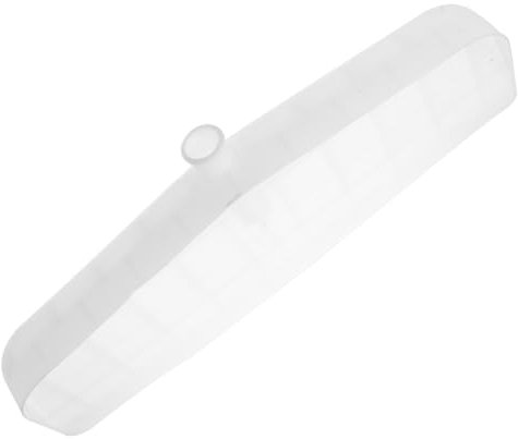 DIKACA Outil Agricole Râteau Pulvérisateur Usine Râteau à Feuilles Réglable Haie Râteau De Paysage Graine Fausses Plantes Râteau De Jardin Robuste Tondeuse à Gazon Balai Blanche Plastique