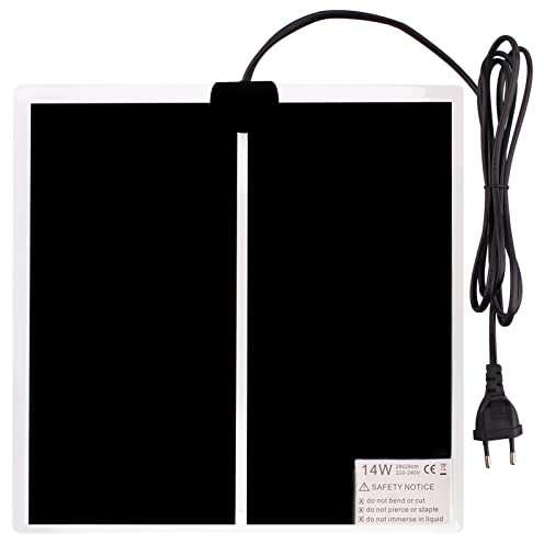 DERNORD Heizmatte Terrarium 14W - Reptilien Wärmematte Terrarium Zubehör Heizung Heating Pad für Bartagame