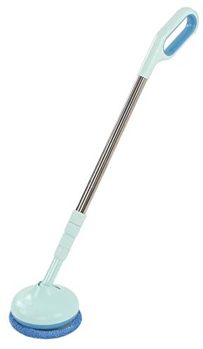 Spazzola elettrica per la pulizia dei vetri, lavavetri elettrico senza fili 8,5 W 5 V 2a Ricarica USB Spazzola per la pulizia dei vetri elettrica retrattile impermeabile per auto(Blu)