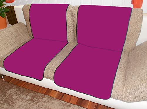 Sofaläufer Sesselläufer Überwurf Sesselschoner Schoner Läufer 50 x 140 lila