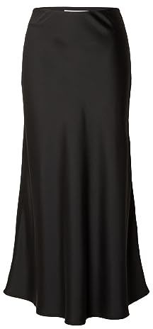 SELECTED FEMME Slflena HW Midi - Gonna da Sci Noos, Nero, 42