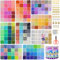Fournine 30000 Pcs Clay Beads Bracelet Making Kit, 9 Boxes 192 Colors Friendship Bracelet Kit Flat Polymer Heishi Beads for Jewelry Making, Crafts Gift for Girls Ages 6-12