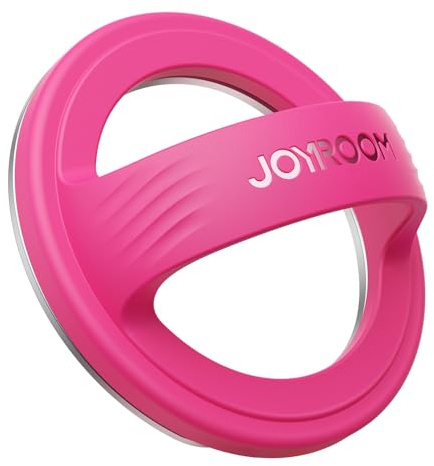 JOYROOM MagSafe Fingerhållare, magnetiskt mobiltelefonhandtag, MagSafe Ring hållare mjuk silikon, mobiltelefonring hållare med 360 graders roterbar, grepp avtagbart för iPhone 17/16/15/14/13, ros