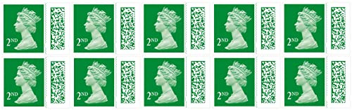 10 x 2nd Class Stamps - Royal Mail Mint Postage Stamps Booklet