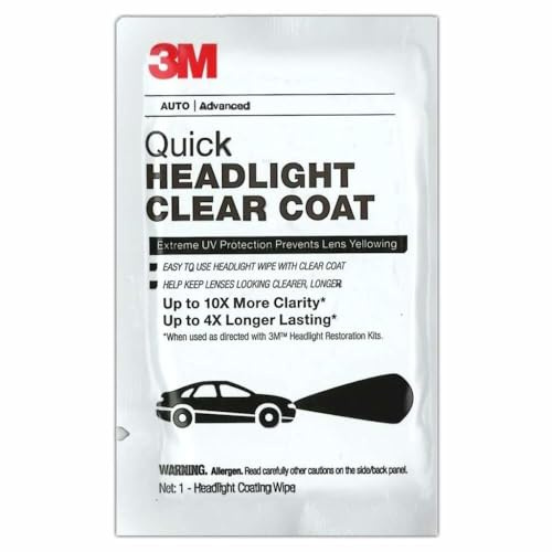 3M Headlight Clear Wipes 40/BX (3M-32516)