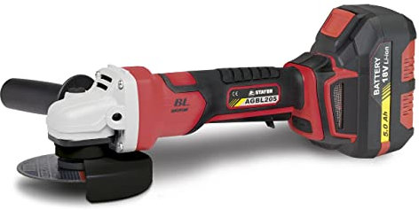 Amoladora angular PROFESIONAL Ø115mm a batería AGB L2025 BRUSHLESS SET