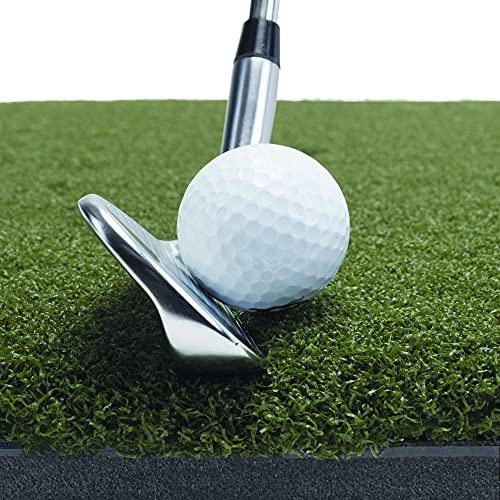 The Original Country Club Elite by Real Feel Golf Mats 4’X6’ Golf Hitting Mat | Heavy Duty Commercial Practice Mat | Accepts A Real Tee | Swing Down and Through | Indoor/Outdoor