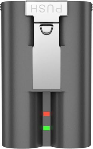 V4 Quick Release Battery Pack for Ring - 3.65V 6400mAh Replacement Battery for Ring Video Doorbell 2/3/3+/4, Stick Up Camcorder, Spotlight Cam, Spotlight Plus/Pro (1 Pack)