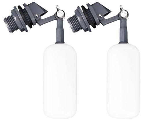HOMSFOU 2 Pezzi Micro Valvola Galleggiante Serbatoio Acqua Valvola A Sfera Galleggiante Valvola A Sfera Acqua Piccola Valvola A Galleggiante Per Serbatoio Acqua Valvola A Galleggiante