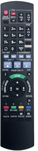 N2QAYB001043 - Telecomando di ricambio per registratore Blu-Ray Panasonic DMR-PWT550 DMRPWT550