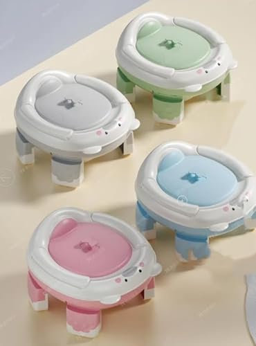 RDDAIPE Pot Pliable Portable Enfant Voyage, Pot de Voyage Enfant, Pot Bebe Toilette Portable Enfant, avec 40 Sac, Potty Training Seat, Toilette Pot WC Enfant, pour Voyage, Camping,Voiture,Extérieur