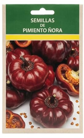 Semillas de Pimiento de Ñora DECOALIVE para Cultivo Casero – Ideal para Secado y Condimentos