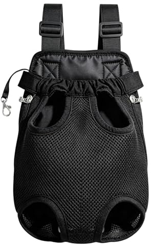 Dog Backpack Carrier, Cat Backpack Carrier, Dog Carrier Backpack for Medium Dogs, Secure Pet Carrier for Small Dogs, Compact 40 by 25 cm Design, Dog Rucksack for Puppy Carrier Needs