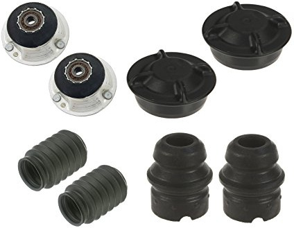 FRONT STRUT SHOCK MOUNT MOUNTS BEARINGS BUMP STOP SUSPENSION KIT 8 for BMW E46