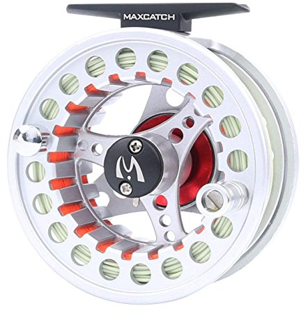 MAXIMUMCATCH Maxcatch ECO Fly Reel Large Arbor with Diecast Aluminum Body Fly Fishing Reel(3/4wt 5/6wt 7/8wt)