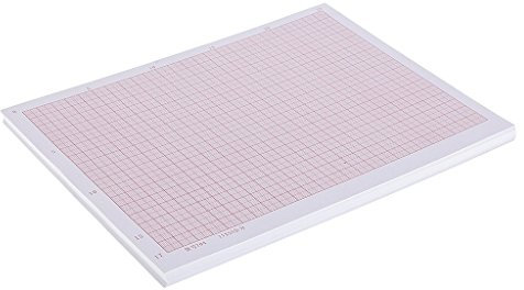 Tubayia 100 Blätter Millimeterpapier Zeichenblock für Geometrie, Wissenschaft, Zeichnen (A4)