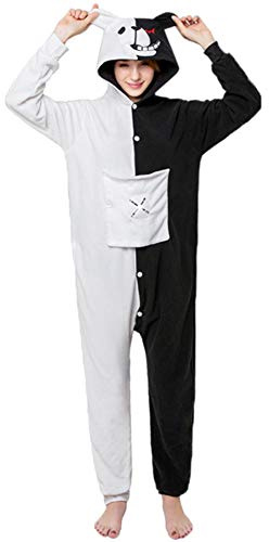 Venaster Onesies Pyjamas Adulte Unisexe Anime Cosplay Deguisement Animaux Siamois Romper Pajamas Vêtements