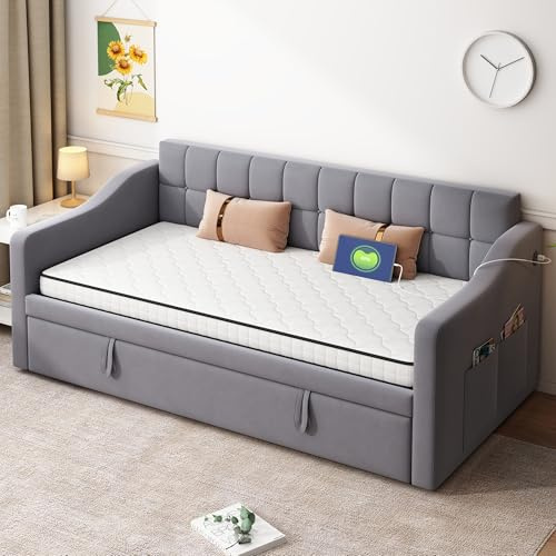 muenfly Materasso 90 x 190 cm, spessore 10 cm, con scarico lombare (H3), arrotolato per letti e letti degli ospiti, bianco