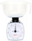 Tada 11lb Analog Food Scale Mechanical Dial Kitchen Scale, Removable Measuring Cup, Tare Function, Kitchen Friendly