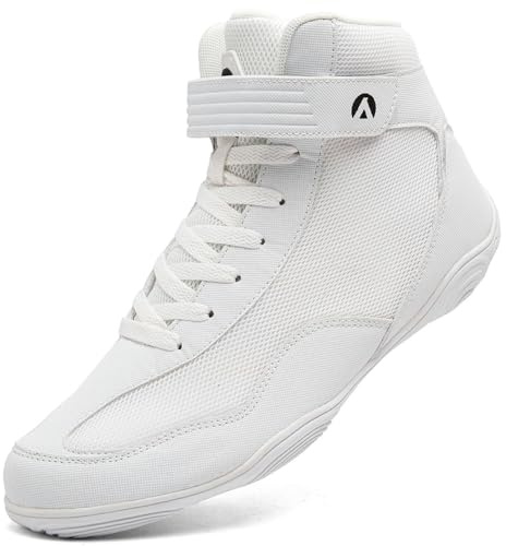 Mufanton Chaussures de Lutte pour Hommes Bottes de Boxe pour Homme Wrestling Shoes Chaussures d'arts Martiaux antidérapantes