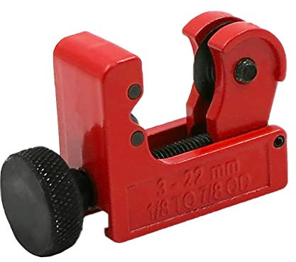 JIALWSJWAN Adjustable Mini Tube Cutter Alloy Pipe Cutter Pipe Cutting Tool for Copper Pipe, Stainless Steal Tubing, Metal, Plastic, Brass