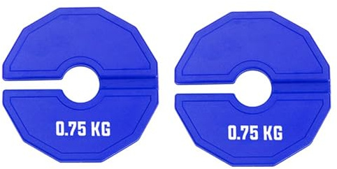 Glayent Palestra Micro Tipo, piastre per manubri corti, peso frazionario di 0,75 kg, per manubri corti con attacco di 35 mm