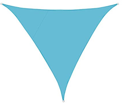 Sun Shade Sail Triangle, Sun Shades Outdoor Triangle, Sail Shade Triangle, UV Block Canopy for Patio Backyard Lawn Garden OutdoorL, 15' x 15'x 15'