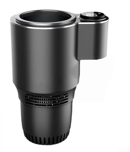 Enfriador y calentador automático para tomas de corriente de vehículos de 12 V con funcionamiento de modo dual y temperatura en tiempo real