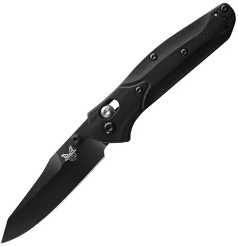 Benchmade 945BK-1 - Mini Osborne, Reverse Tanto, schwarz