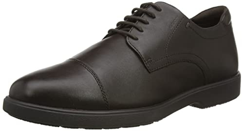 Geox U Spherica Ec11 A, Zapatos para Hombre, Marrón (Coffee) , 45 EU