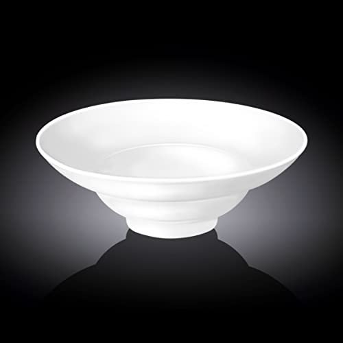 Wilmax WL-991272/A - Piatto profondo in porcellana, diametro 25 cm, capacità 470 ml, colore: Bianco