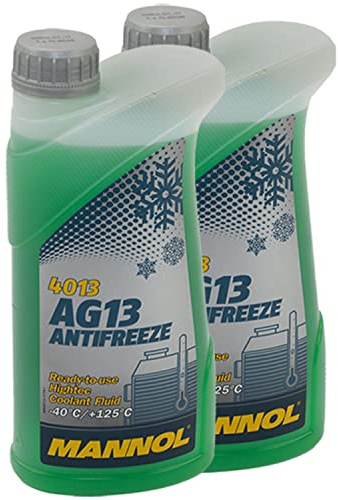 Kühlerfrostschutz MANNOL Hightec Antifreeze 2 X 1 Liter Fertiggemisch -40°C grün